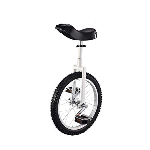 Einräder : ZLSP 18"Zoll Coole Outdoor-Unicycle Robuste Wettkampf Balance Unicycle EIN Rad Fahrrad Für Erwachsene Kinder Mädchen Boy Reiter