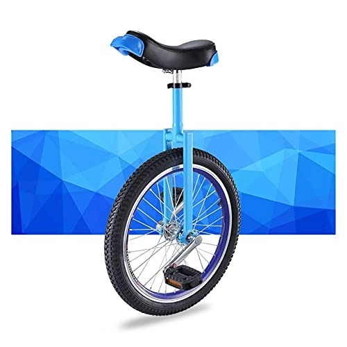 Einräder : ZWH Fahrräder Einrad Weitweilen Und Dicke Reifen Rad Einrad - Schlösser Aus Ausgezeichnetem Aluminiumlegierungsmaterial-Rad-Trainer (Size : 16 inch Blue)