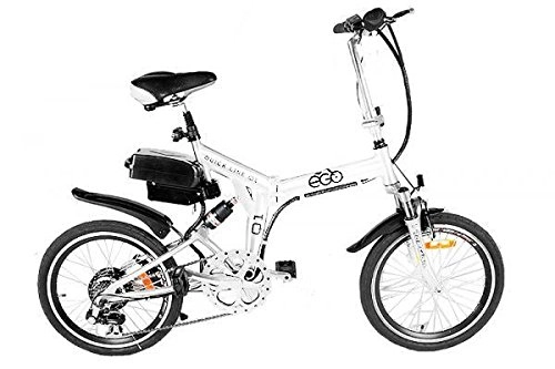 Elektrofahrräder : 20" E-GO Quick Line Q1 KLAPPRAD 250W Elektrofahrrad Klappfahrrad Cityfahrrad E-Bike City Bike Wei