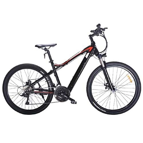 Elektrofahrräder : 27.5 Zoll Berg Elektrofahrräder Bike, 48V500W LCD-Anzeige Bicycle 27 Geschwindigkeit Männer Frauen Erwachsene Fahrräder Sport Outdoor Freizeit