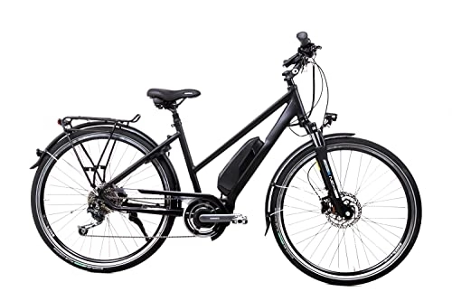 Elektrofahrräder : 28 Zoll Alu Elektro Fahrrad Damen Trekkingbike Pedelec Shimano Steps 500Wh Disc
