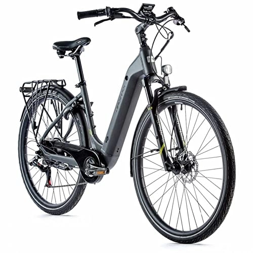 Elektrofahrräder : 28 Zoll City E-Bike Leader Fox NARA Elektro Fahrrad Pedelec LG 504Wh S-Ride 7 Gang