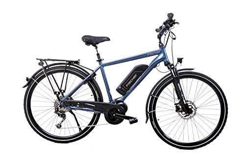 Elektrofahrräder : 28 Zoll Fischer Alu Herren Elektro Fahrrad E-Bike Pedelec Trekking Bike 48V Shimano 9 Gang