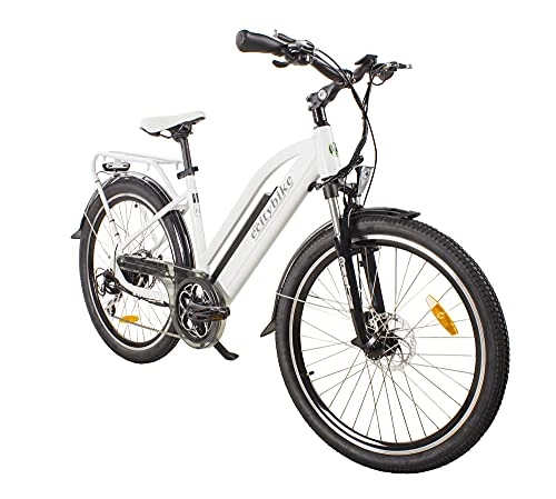 Elektrofahrräder : A6 Supreme Elektrisches Step-Through Citybike