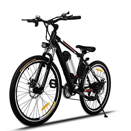 Elektrofahrräder : ACEVIVI E Bike Elektrofahrrad 26 zolll Mountainbike Elektrisches Fahrrad Ebike mit 250W brstenlosem Motor und 36V 8Ah Lithium-Batterie Shimano 21-Gang