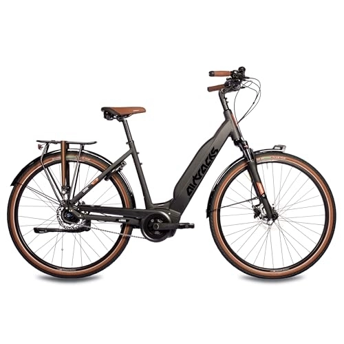 Elektrofahrräder : Airtracks 28 Zoll Damen E-Bike LS Trekking Fahrrad Lumina Bosch Active Plus LINE Gen3 500 Wh 8s Shimano Nexus - Rahmenhöhen 45cm 50cm 55cm - Mod.2023 (50cm (Körpergröße 165-180cm))
