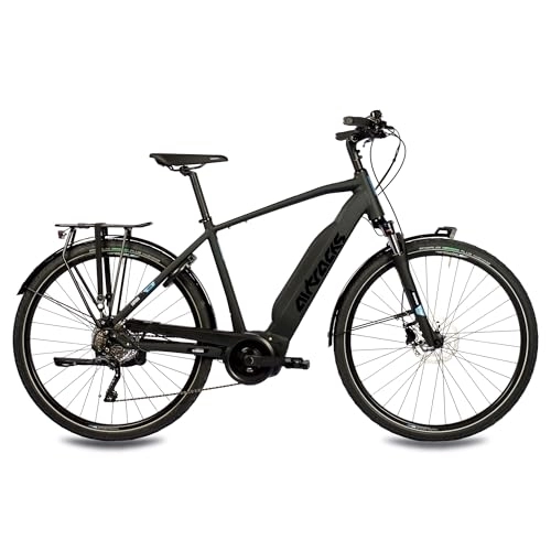 Elektrofahrräder : Airtracks 28 Zoll Herren E-Bike Trekking Fahrrad Lumina Bosch Performance LINE Gen3 500Wh 10s Shimano DEORE XT - Rahmenhöhen 52cm 56cm 60 cm - Mod.2023 (52cm (Körpergröße 165-175cm))