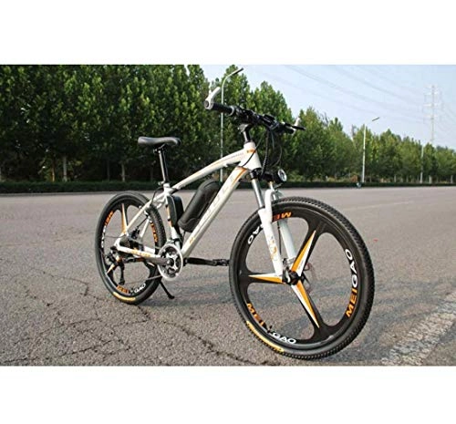 Elektrofahrräder : AISHFP 26inch Erwachsene Mountain elektrisches Fahrrad, 36V Abnehmbare Lithium-Batterie, mit Multifunktions-LCD-Display-E-Bikes, Magnesium-Legierung Integrierte Räder, C, 13AH