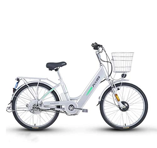 Elektrofahrräder : AISHFP Adult Electric Mountain Bike, 48V-Lithium-Batterie, Aluminium Rahmen elektrisches Fahrrad, mit LCD-Anzeige Pendler E-Bikes 24 Zoll-Räder, C