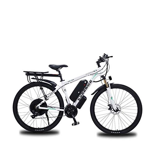 Elektrofahrräder : AISHFP Adult Electric Mountain Bike, 48V-Lithium-Batterie, mit Multifunktions-LCD-Display Fahrrad, hochfeste Aluminium-Legierung Rahmen E-Bikes, 29-Zoll-Rädern, B
