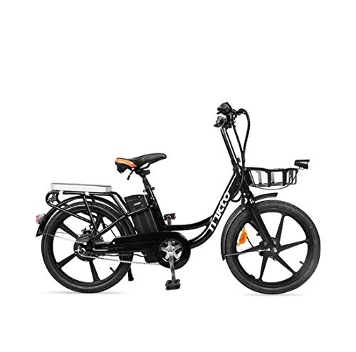 Elektrofahrräder : AISHFP Erwachsene 20 Zoll Pendler elektrisches Fahrrad, Lithium-Batterie LCD Display City Electric Pendler Fahrrad, Aluminium Rahmen E-Bikes, D