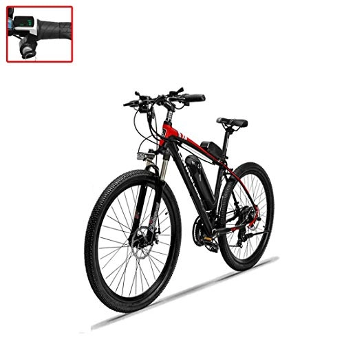 Elektrofahrräder : AISHFP Erwachsene 26 Zoll Electric Mountain Bike, 36V10.4 Lithium-Batterie Qualitäts-Aluminiumlegierung elektrische Fahrrad-Assisted, B