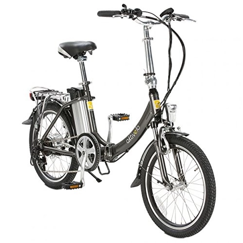 Elektrofahrräder : aktivelo Alu-Elektro-Faltrad Sport, 20 Zoll, 6-Gang E-Bike Elektrofahrrad Pedelec Fahrrad