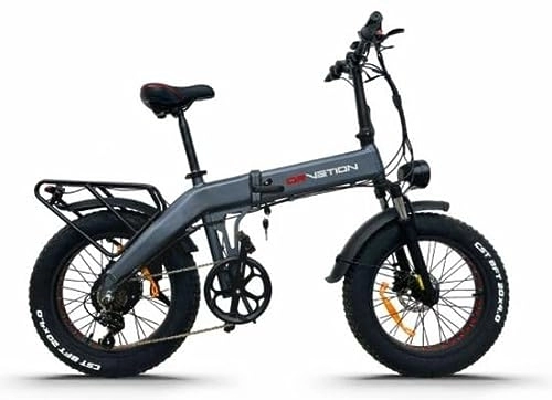 Elektrofahrräder : Alessia Cara BIGZZIA E-Bike BT 20 Zoll Fatbike, MTB, Samsung 10 Ah Akku, 7 Gang, Heckmotor 250, 00 W