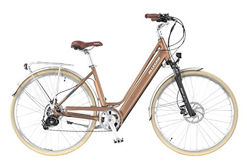 Elektrofahrräder : Allegro Invisible City Comfort E-Bike Pedelec Elektrofahrrad 28" Damen 48cm 160-175 cm Bronze Modell 2019