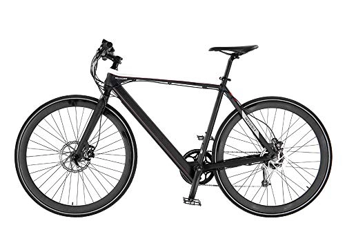 Elektrofahrräder : Allegro Invisible Roadbike, Herren 28 Zoll 54cm, Trekking Pedelec E-Fahrrad, Schwarz