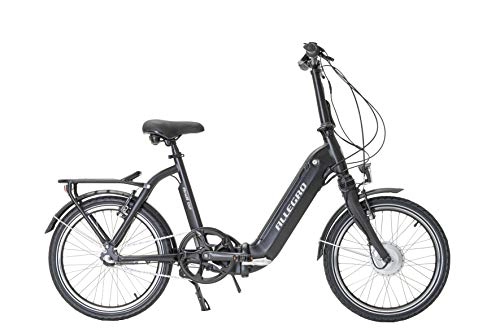 Elektrofahrräder : Allegro Unisex – Erwachsene Andi 02 E-Bike, Schwarz, 42 cm