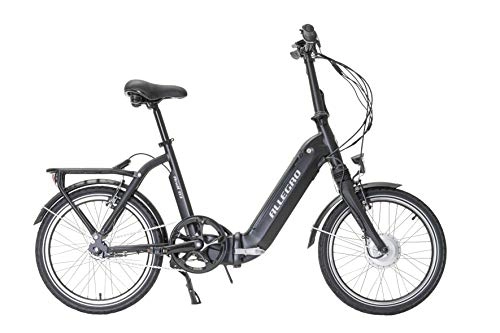 Elektrofahrräder : Allegro Unisex – Erwachsene Andi 03 E-Bike, Schwarz, 42 cm