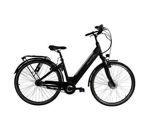 Elektrofahrräder : Allegro Unisex – Erwachsene Comfort Plus 03 E-Bike, Schwarz, 45 cm