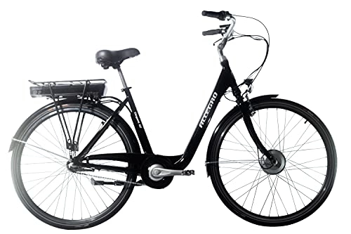 Elektrofahrräder : Allegro Unisex – Erwachsene Elegant 03 E-Bike, Schwarz, 45 cm