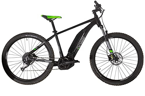Elektrofahrräder : Allegro Unisex – Erwachsene Young 400 E-Bike, Schwarz, 46 cm