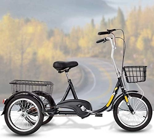 Elektrofahrräder : Aoyo Outdoor-Sport Bequemes Dreirad, älteres Dreirad, Elektrofahrrad Für Erwachsene, Einkaufs- Und Freizeitdreirad(Color:B.)