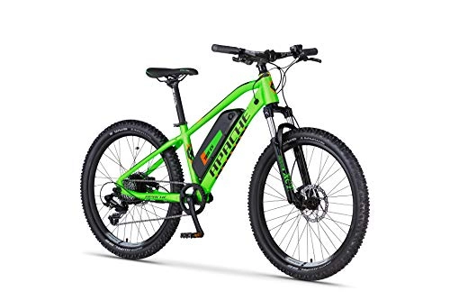 Elektrofahrräder : Apache Bicycles Tate E5 24" - Green JUNIOR Electric Bicycle