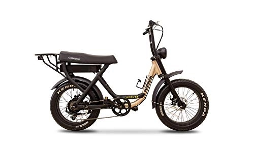 Elektrofahrräder : Argento Madmax 250W Motor 375WH Batterie Fett E-Fahrrad, 20 x 4.0-Zoll Rad Größe