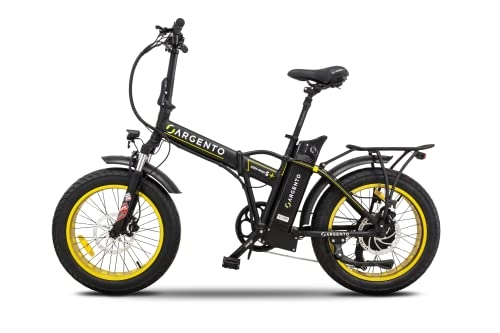 Elektrofahrräder : Argento Max-s+ Mini Maz-S+, Schwarz, Einheitsgröße