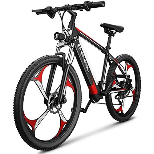 Elektrofahrräder : Art Jian Adult Electric Bike, 26-Zoll-36V 48AH Lithium-Batterie 400W Doppelscheibenbremse Electric Mountain Elektro-Fahrrad
