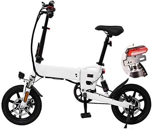 Elektrofahrräder : Art Jian Folding Elektro-Bikes, 14-Zoll-Elektro-Bike für Erwachsene - 250W-36V-Lithium-Batterie 7.8AH Scheibenbremse Mehrere Stoßdämpfern Elektro-Fahrrad