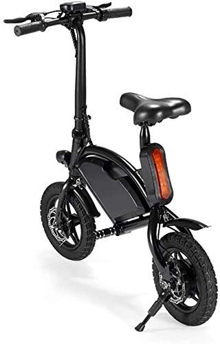 Elektrofahrräder : Art Jian Folding Elektro-Fahrrad, Tragbare Mini-Größe Lithiumbatterie Moped Stadtverkehr E-Bikes Mit LCD-Anzeige Weiß