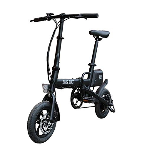 Elektrofahrräder : Art Jian Tragbare 12-Inch Erwachsener Folding Elektro-Fahrrad, Intelligent LCD Instrumententafel Lithium-Batterie High-Power Electric Bikes