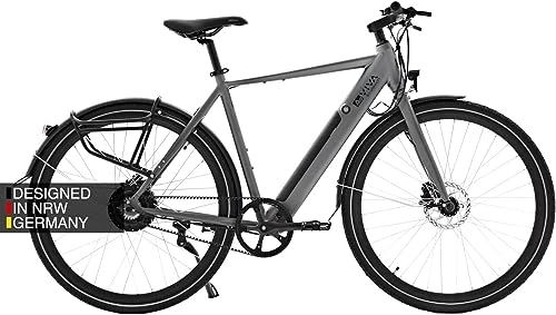 Elektrofahrräder : AsVIVA E-Bike 28" Urban Bike BC1-B mit wartungsfreiem Riemenantrieb | 36V 10, 5Ah Samsung Cell Akku | 250W Bafang Hinterradmotor, Urban Elektrofahrrad Pedelec
