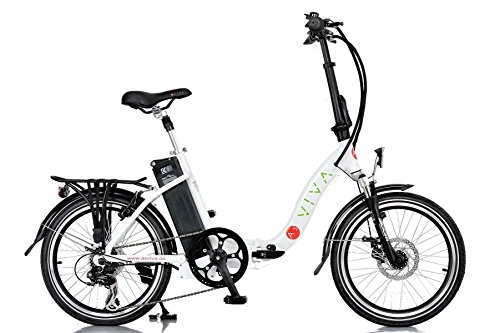 Elektrofahrräder : AsVIVA | ELEKTROFAHRRAD / KLAPPFAHRRAD Power Pedelec 36 V, Alu-E-Bike, 20" B12 Weiß
