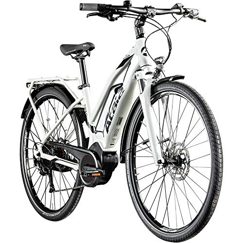 Elektrofahrräder : Atala B-Tour Lady (weiß / anthrazit / schwarz, 49 cm)