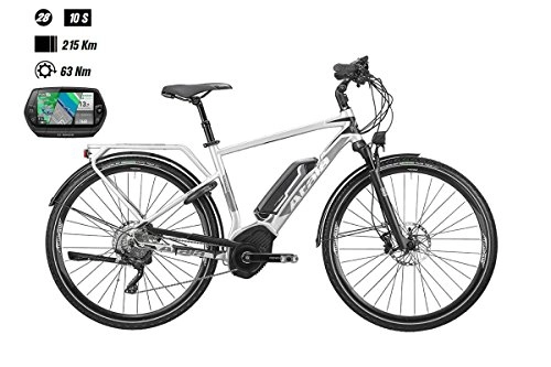 Elektrofahrräder : Atala Bike b-tour XLS Man 28 10-v Größe 49 Cruise 500 Wh Nyon 2018 (City Bike Werkzeugset))