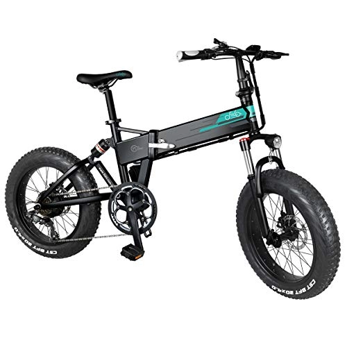 Elektrofahrräder : AZUNX M1pro Elektrofahrrad Faltbares E-Bike-Batterie mit Großen Kap.