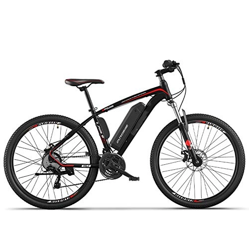 Elektrofahrräder : AZUOYI 26 Zoll E-Bike Elektrofahrrad mit 13 Ah Lithium-Akku, Mountainbike 27-Gang 250W Motor Elektrisches Fahrrad, Geeignet für Erwachsene Männer und Frauen, 8Ah