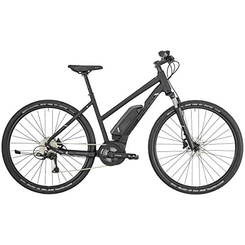 Elektrofahrräder : Bergamont E-Helix 6 Pedelec Damen Elektro Trekking Fahrrad schwarz 2019: Gre: 48cm (165-170cm)
