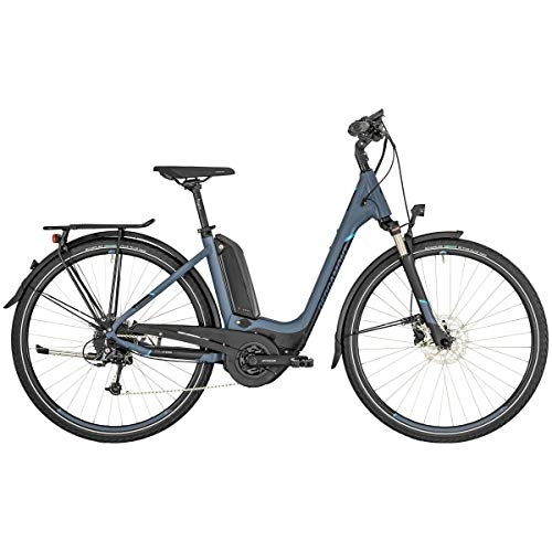 Elektrofahrräder : Bergamont E-Horizon 7 Wave 500 Unisex Pedelec Elektro Trekking Fahrrad blau / schwarz 2019: Gre: 52cm (170-178cm)