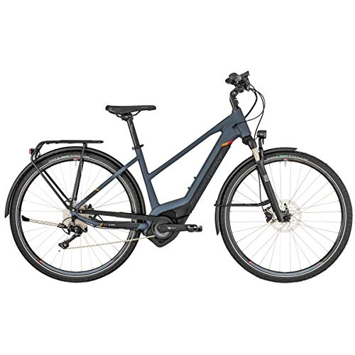 Elektrofahrräder : Bergamont E-Horizon Edition Damen Pedelec Elektro Trekking Fahrrad grau / schwarz / rot 2019: Gre: 48cm (165-170cm)