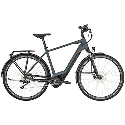 Elektrofahrräder : Bergamont E-Horizon Edition Pedelec Elektro Trekking Fahrrad grau / schwarz / rot 2019: Gre: 60cm (186-201cm)