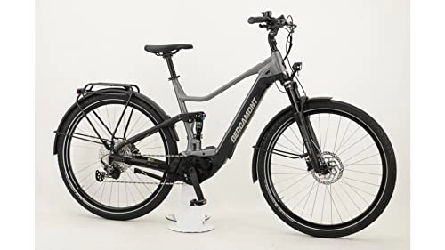 Elektrofahrräder : Bergamont E-Horizon FS Expert Allterrain E-Bike 11-Gang Deore, 85Nm, 625Wh 17, 4 Ah 11 Gang Kettenschaltung grau Bosch