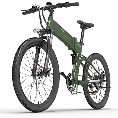 Elektrofahrräder : Bezior X500PRO Elektrofahrräder E-Mountainbike 26 Zoll mit 48V 10.5Ah Fahrrad E-Fahrräder für Jungen, Mädchen Damen und Herren Shimano 7-Gänge ebike für Pendeln zur Arbeit und Outdoor Reisen
