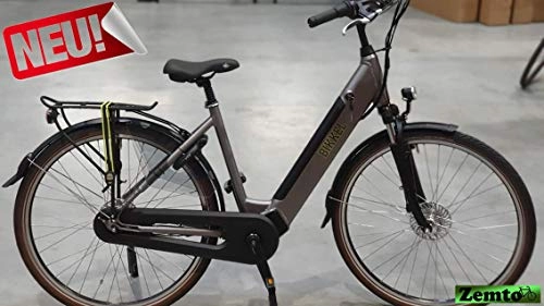 Elektrofahrräder : Bikkel Damen Elektrofahrrad Lux 7 Gang grau mit 603WH Accu !!