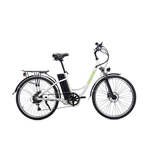 Elektrofahrräder : BIWBIK Elektrisches Fahrrad Sunray (weiß)