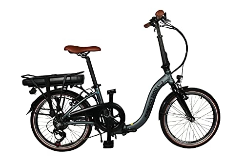 Elektrofahrräder : Blaupunkt Franzi 500 SE | Falt-E-Bike, Klapprad, StVZO, 20 Zoll, Faltrad, e-Bike, kompakt