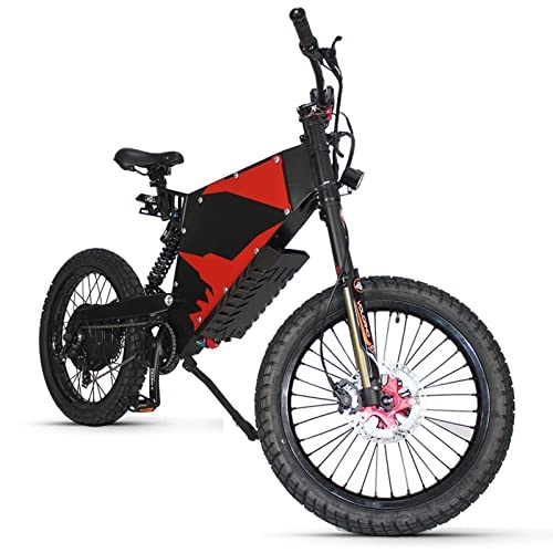 Elektrofahrräder : BZGKNUL EBike Elektrisches Fahrrad 72V 8000W Elektrikastatur for Erwachsene 50 Meilenph High Power Electric Off-Road Electric Mountainbike (Motor : 8000W)