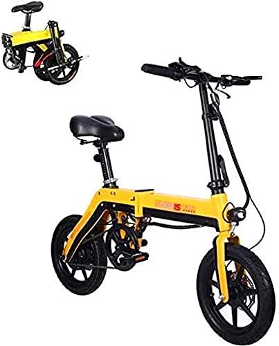 Elektrofahrräder : CASTOR Elektrofahrräder Fahrräder, Erwachsene Falten Elektrische Fahrrad, 36V Ebike mit 10.0AH Lithiumbatterie, City Fahrrad max. Geschwindigkeit 25 km / h, Scheibenbremse